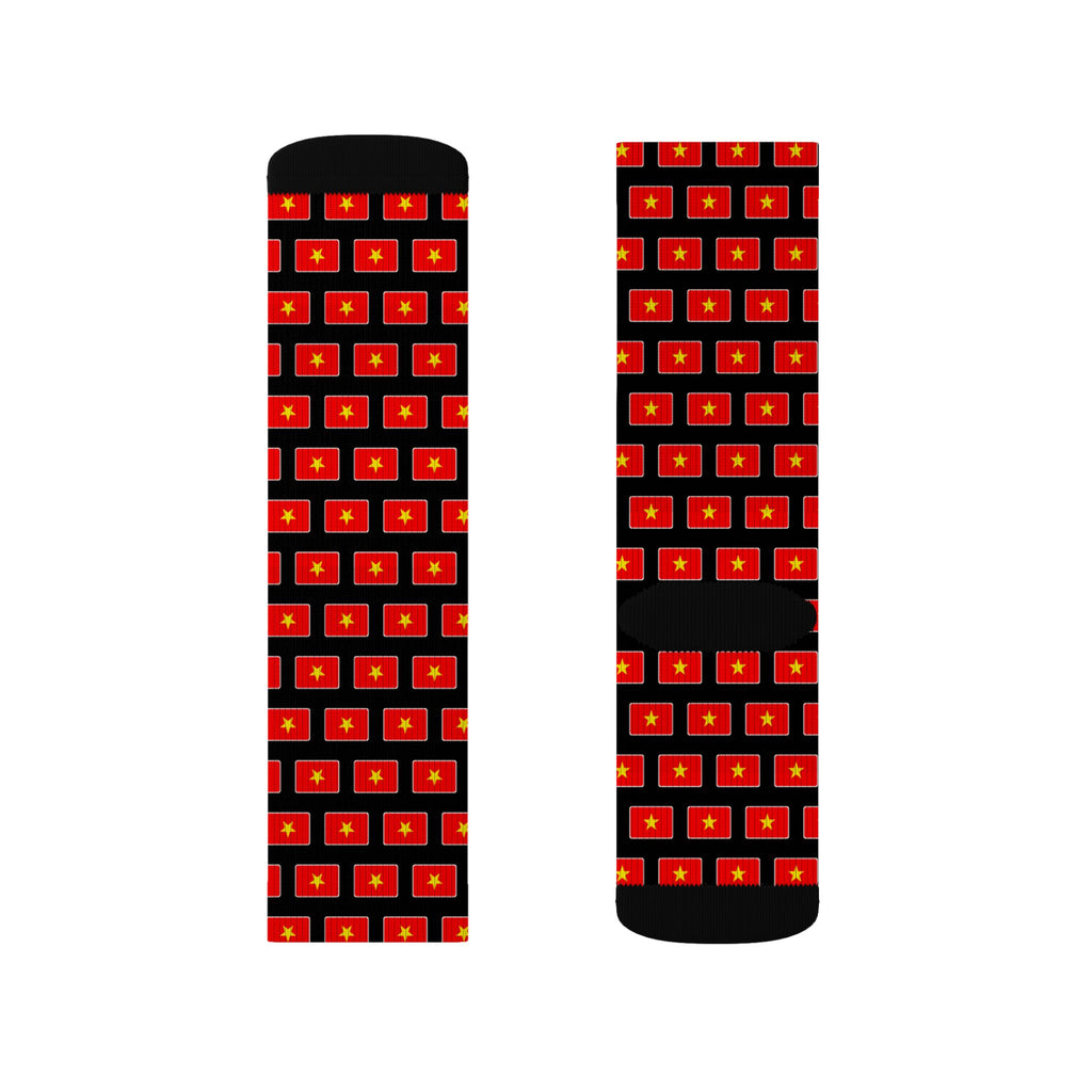 Vietnam Mission Flag Socks