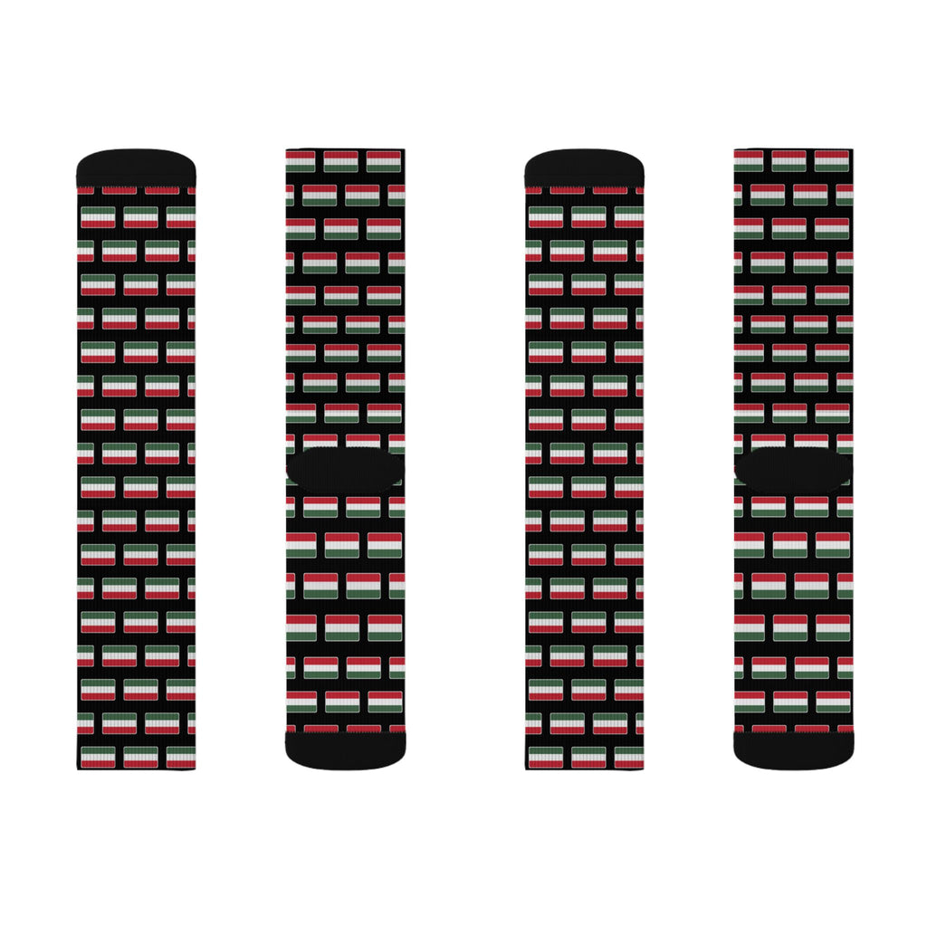 Hungary Mission Flag Socks