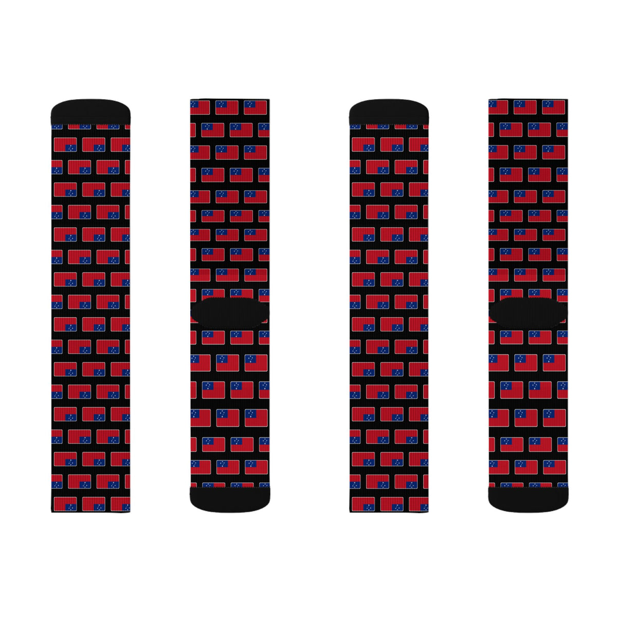 Samoa Mission Flag Socks