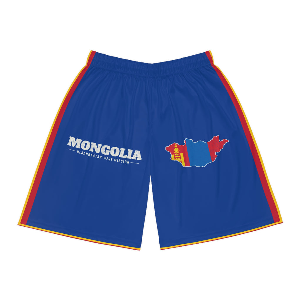 Mongolia Ulaanbaatar West Mission Basketball Shorts