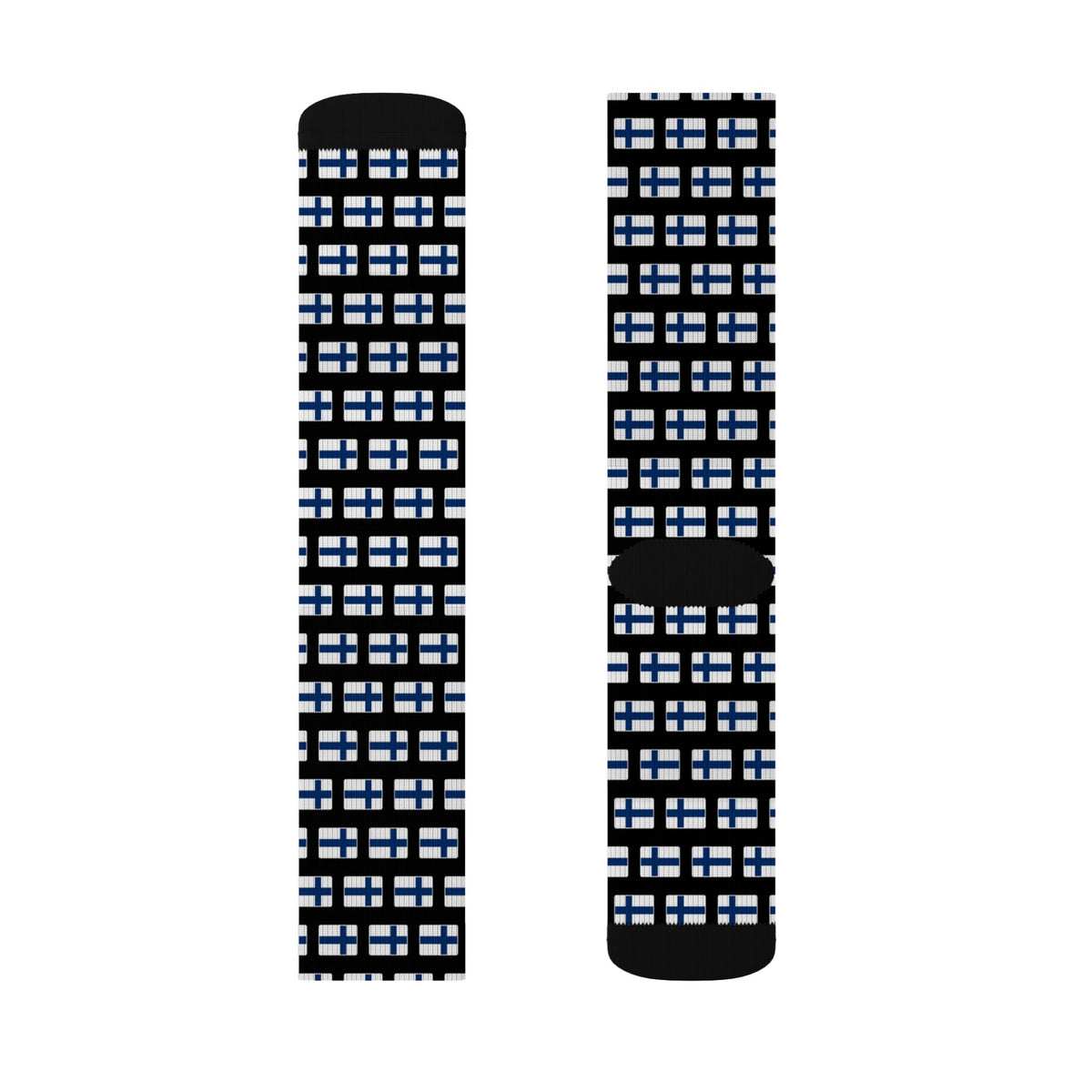 Finland Mission Flag Socks