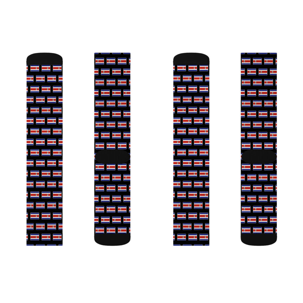 Costa Rica Mission Flag Socks