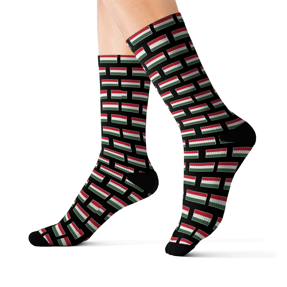 Hungary Mission Flag Socks