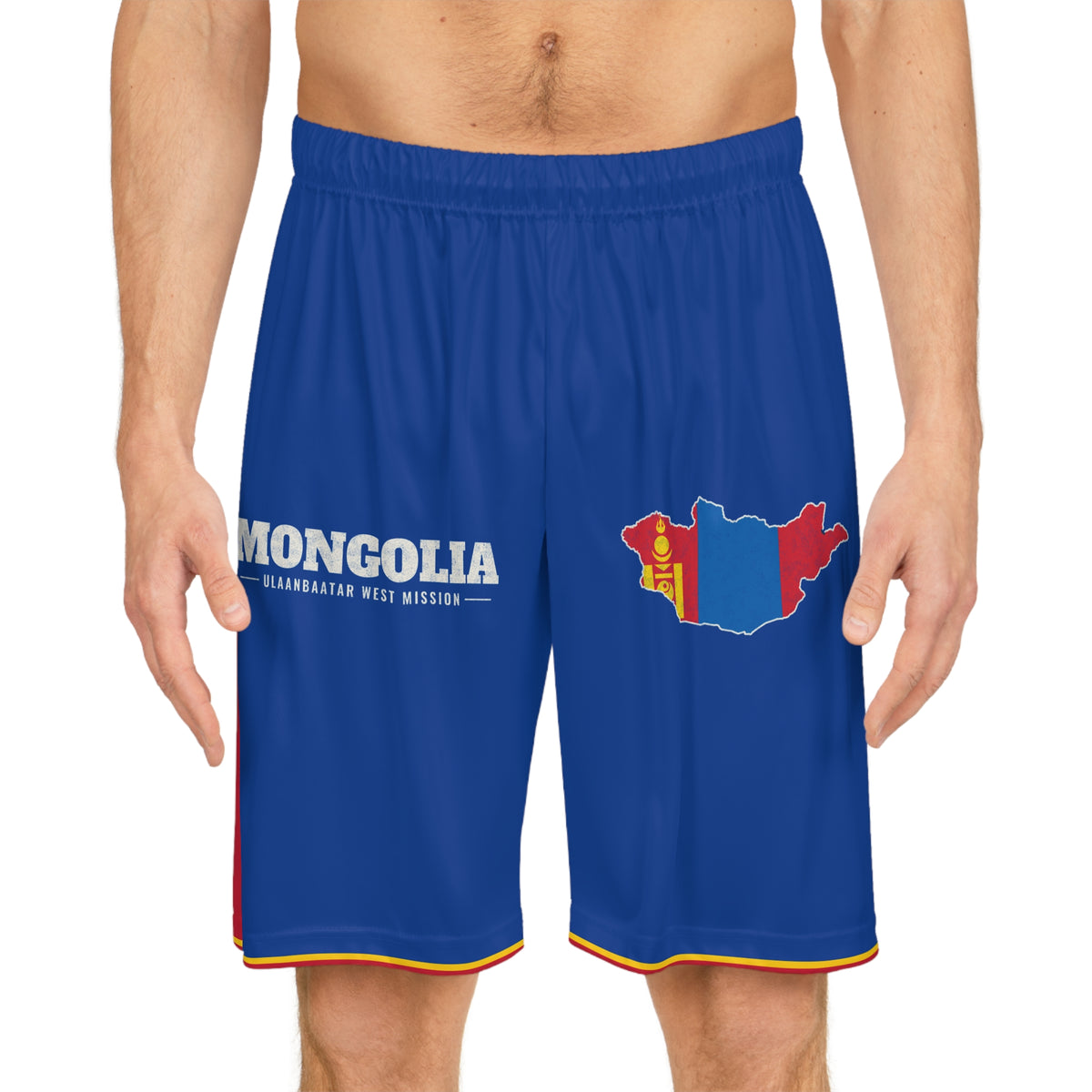Mongolia Ulaanbaatar West Mission Basketball Shorts