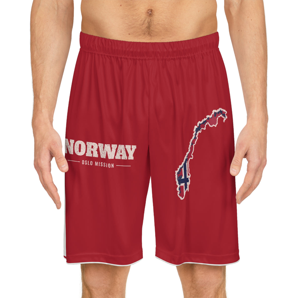 Norway Oslo Mission Basketball Shorts