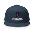 Indiana Fort Wayne Mission Flag Map Trucker Hat