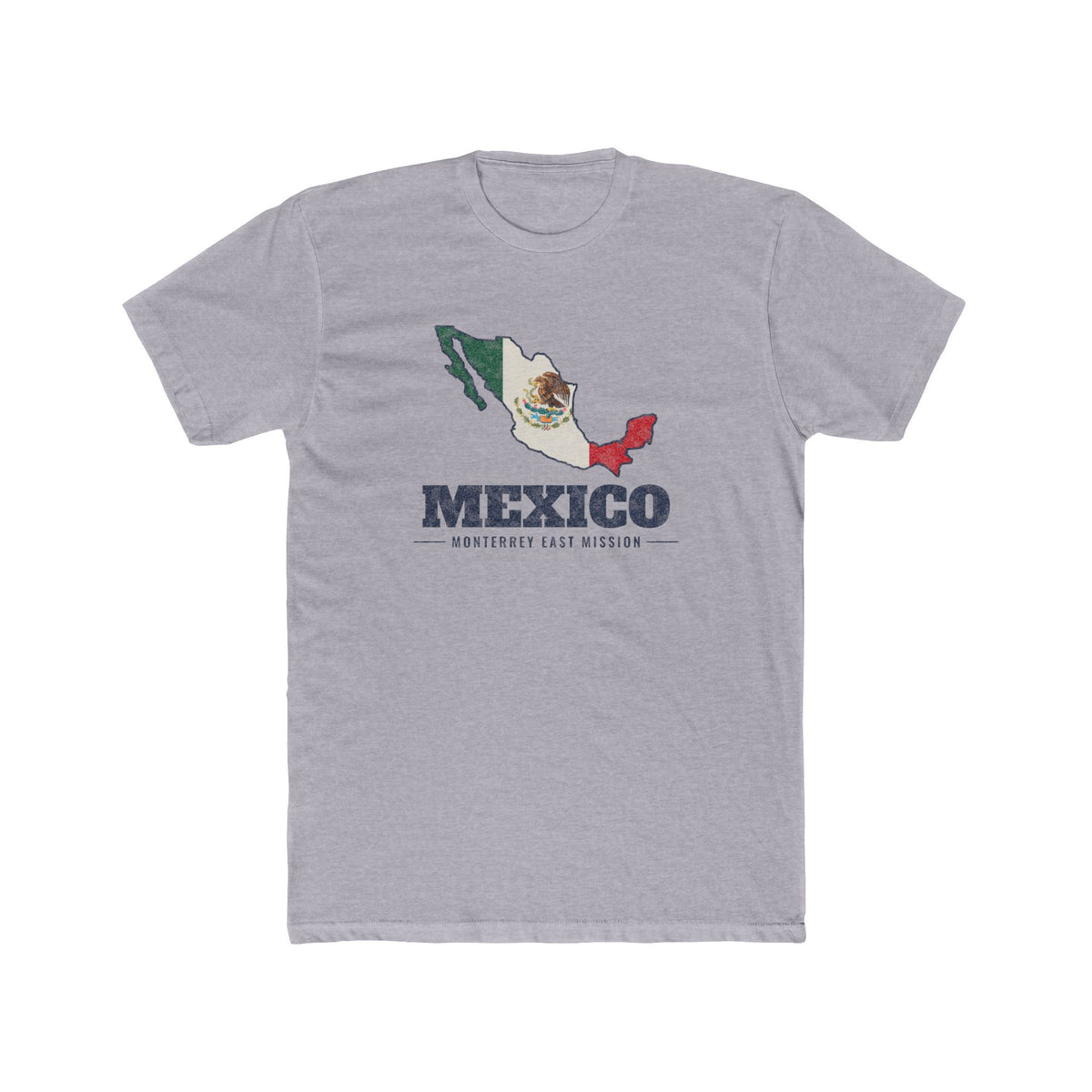 Mexico Monterrey East Mission Flag Map Shirt