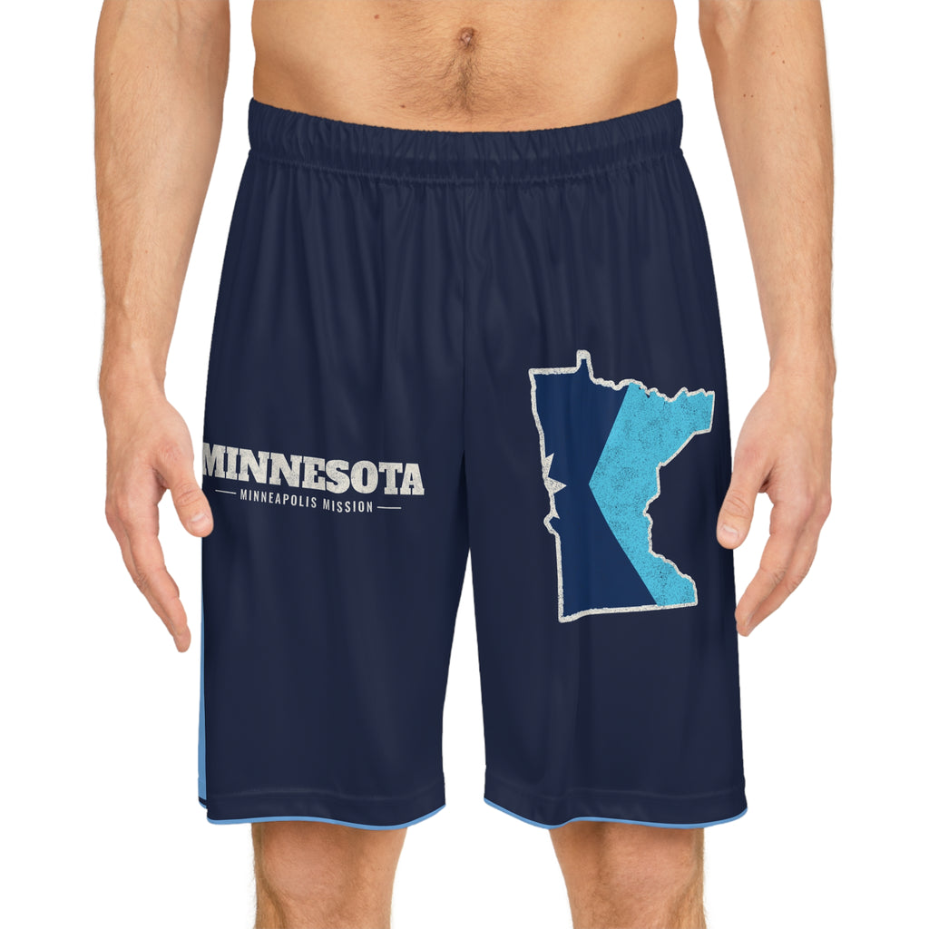 Minnesota Minneapolis Mission Basketball Shorts