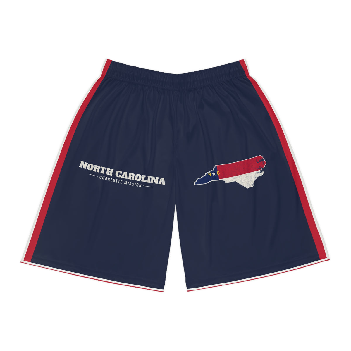 North Carolina Charlotte Mission Basketball Shorts