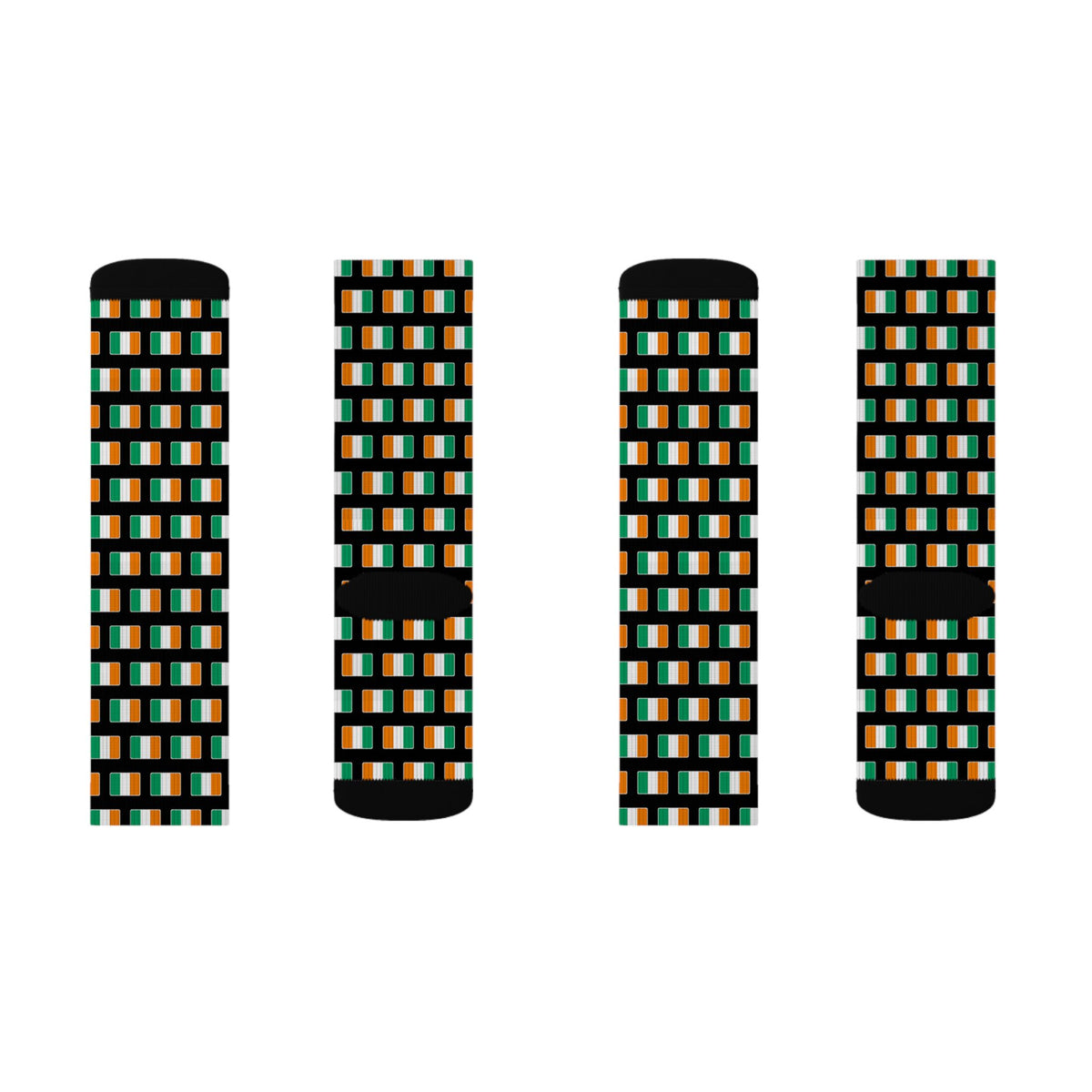 Cote d'Ivoire Mission Flag Socks