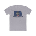 North Dakota Bismarck Mission Flag Map Shirt