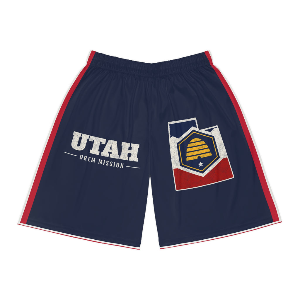 Utah Orem Mission Basketball Shorts