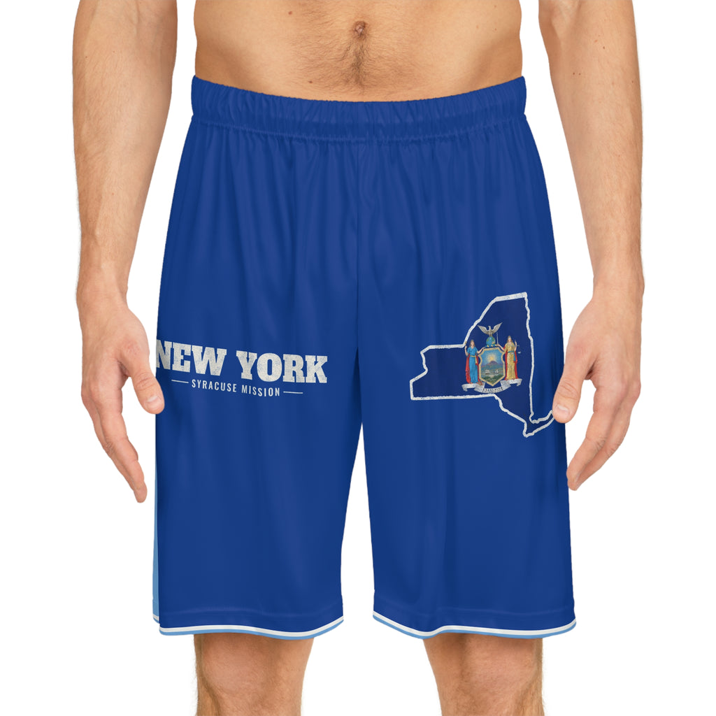 New York Syracuse Mission Basketball Shorts