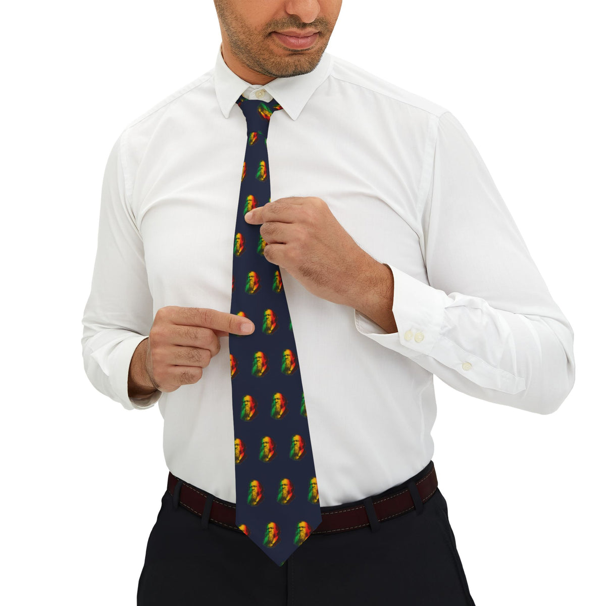 Brigham Young Every Little Thing Gonna Be Alright necktie by Weak Things view 4