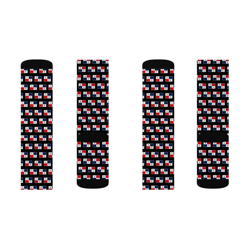 Panama Mission Flag Socks