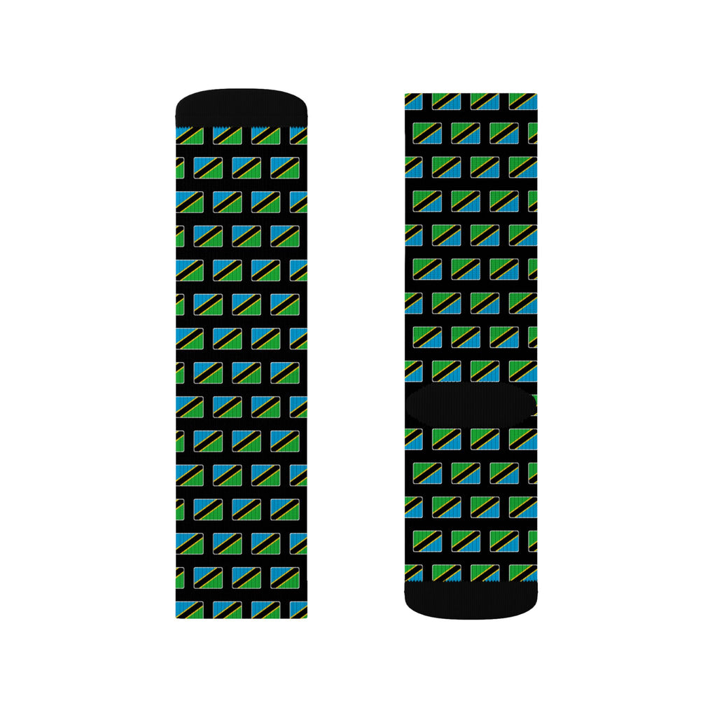 Tanzania Mission Flag Socks