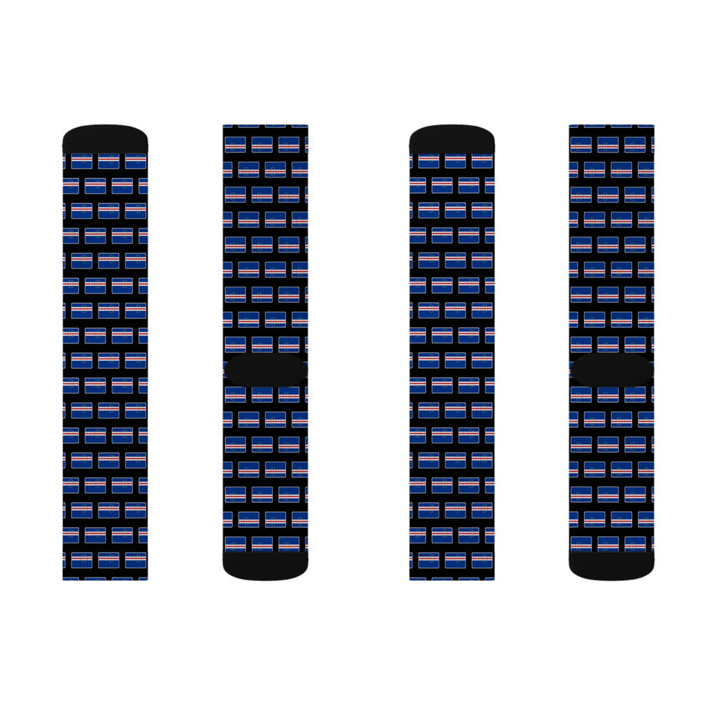 Cape Verde Mission Flag Socks