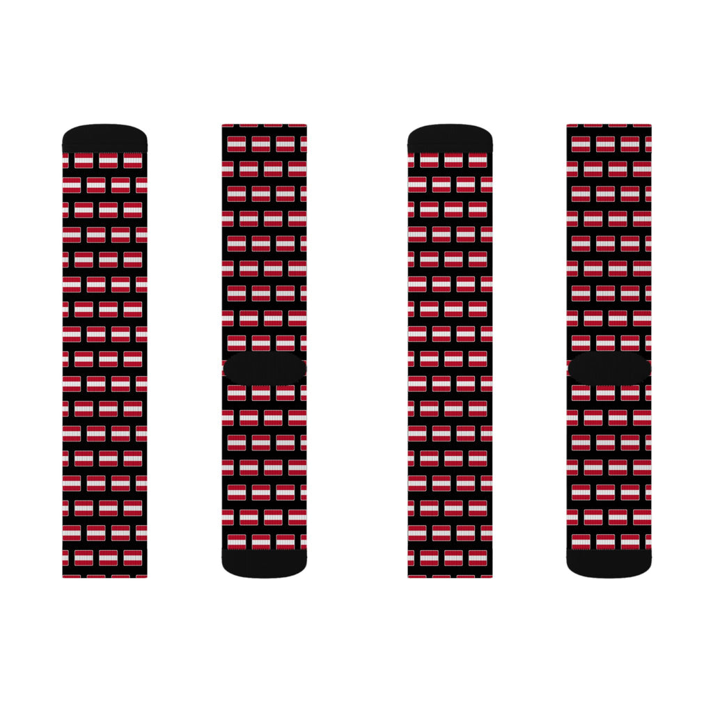Austria Mission Flag Socks