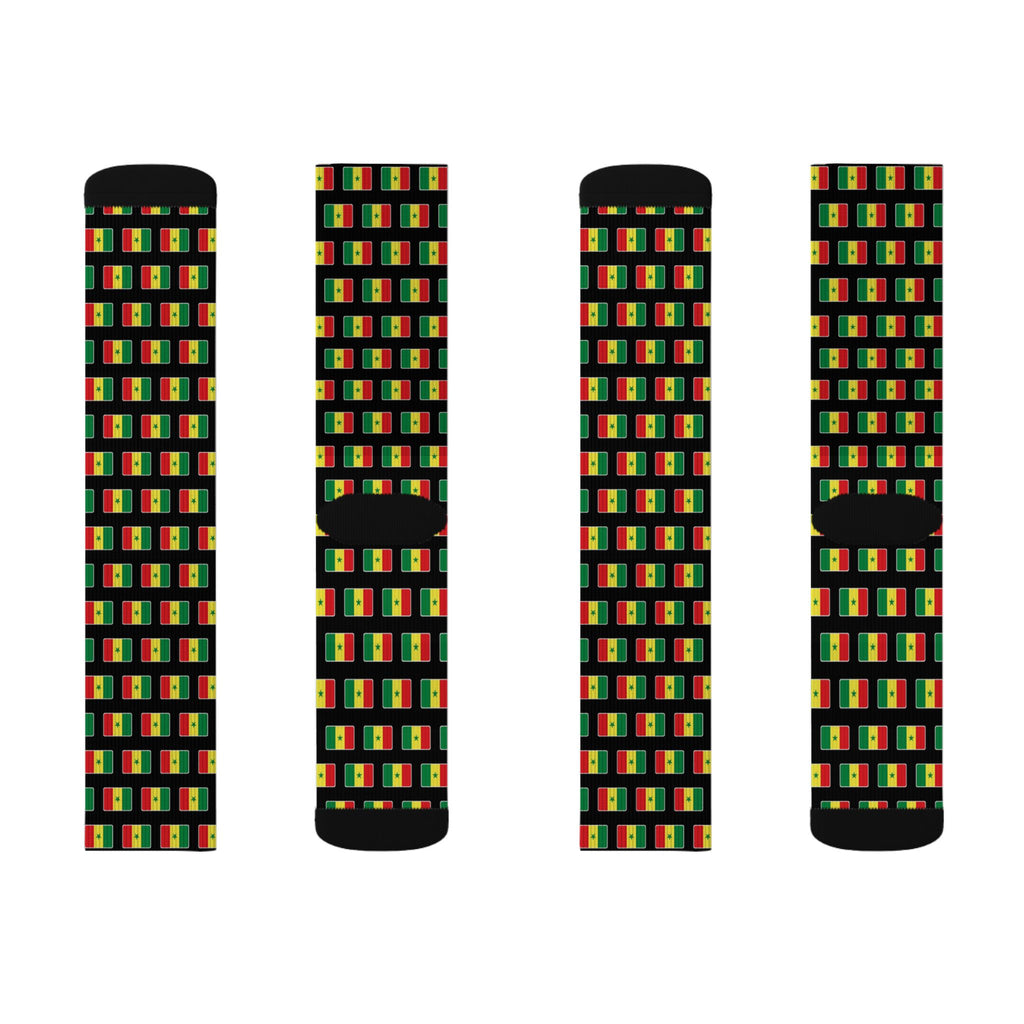 Senegal Mission Flag Socks