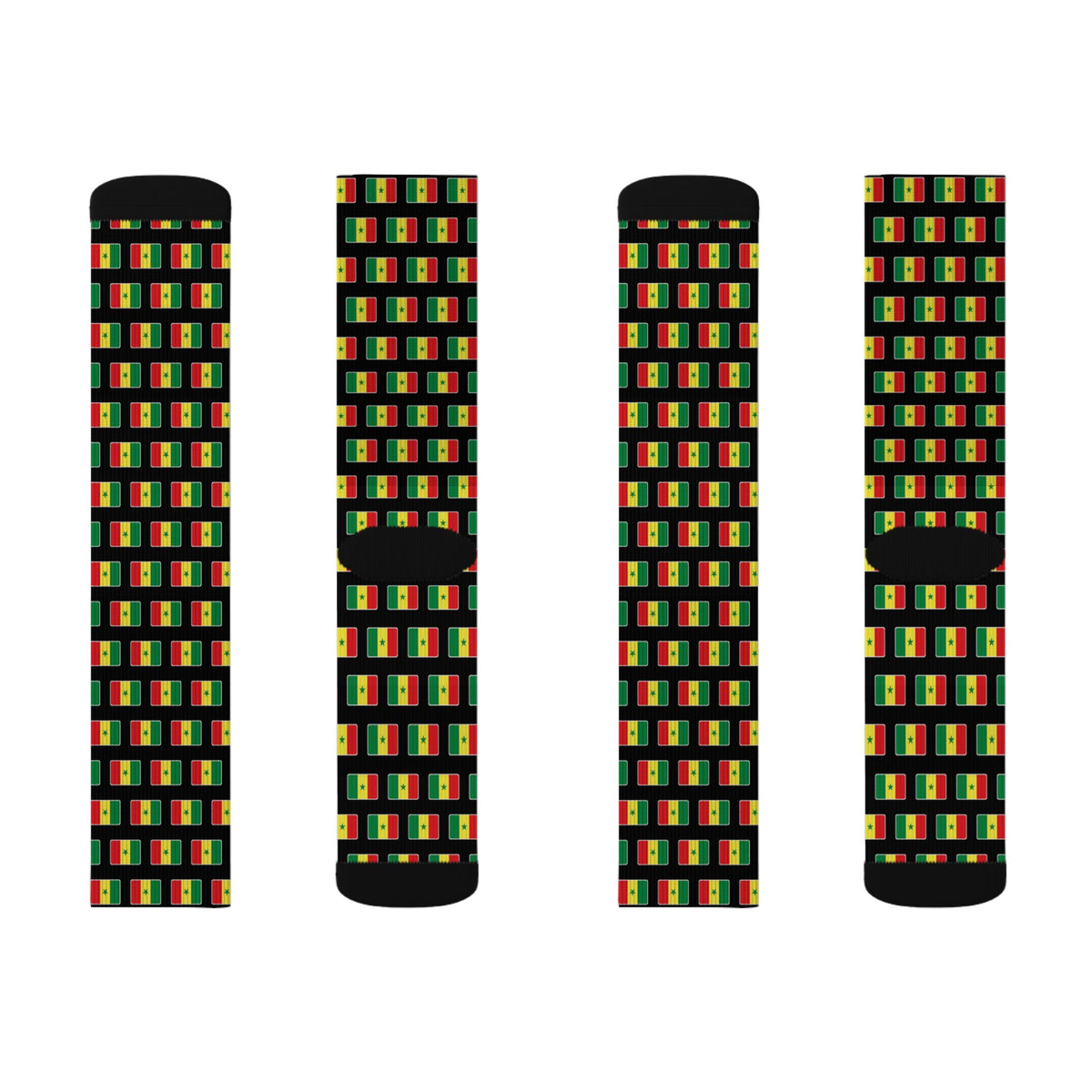 Senegal Mission Flag Socks