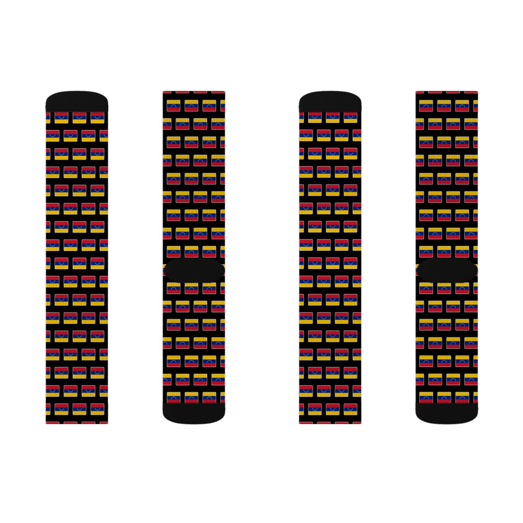 Venezuela Mission Flag Socks