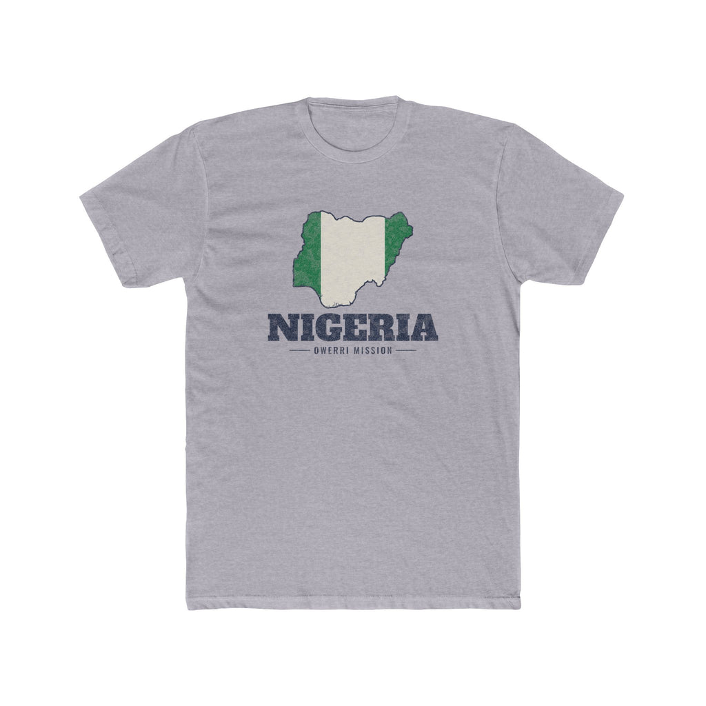 Nigeria Owerri Mission Flag Map Shirt