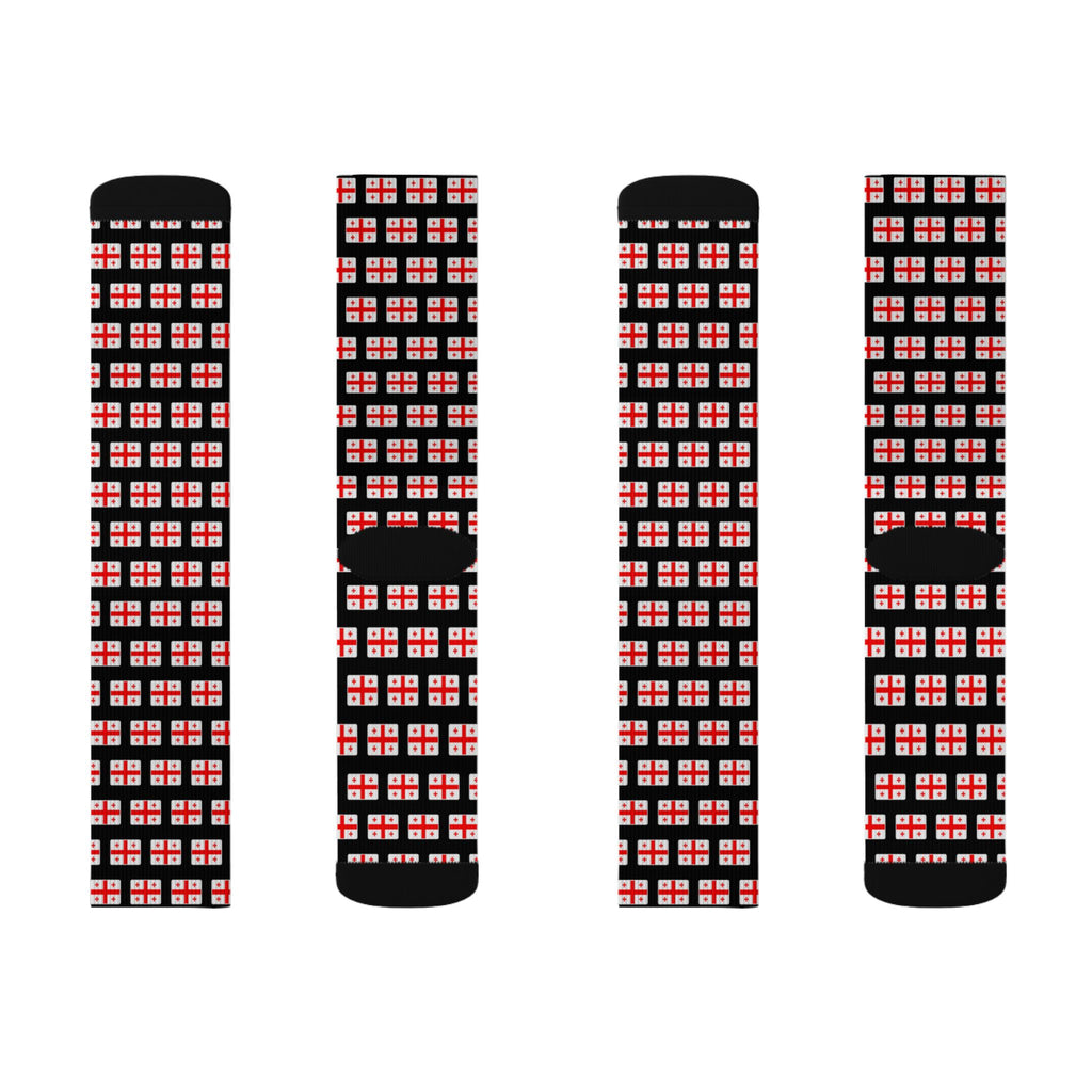 Georgia (Country) Mission Flag Socks