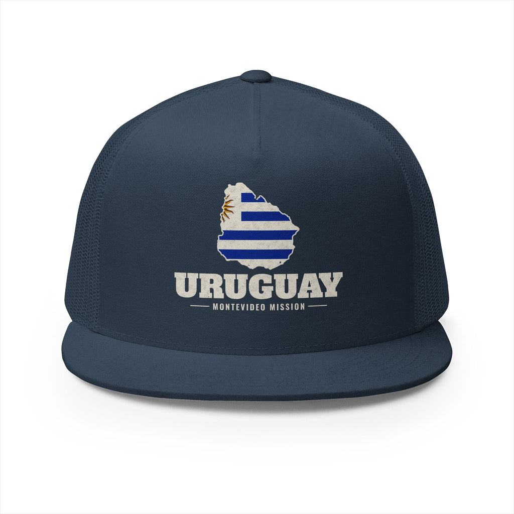 Uruguay Montevideo Mission Flag Map Trucker Hat