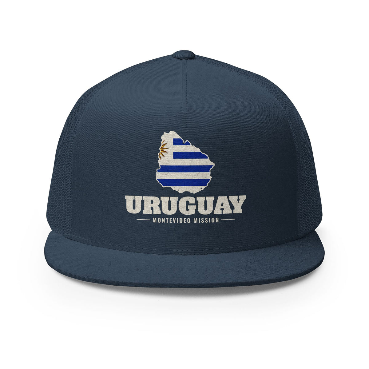 Uruguay Montevideo Mission Flag Map Trucker Hat