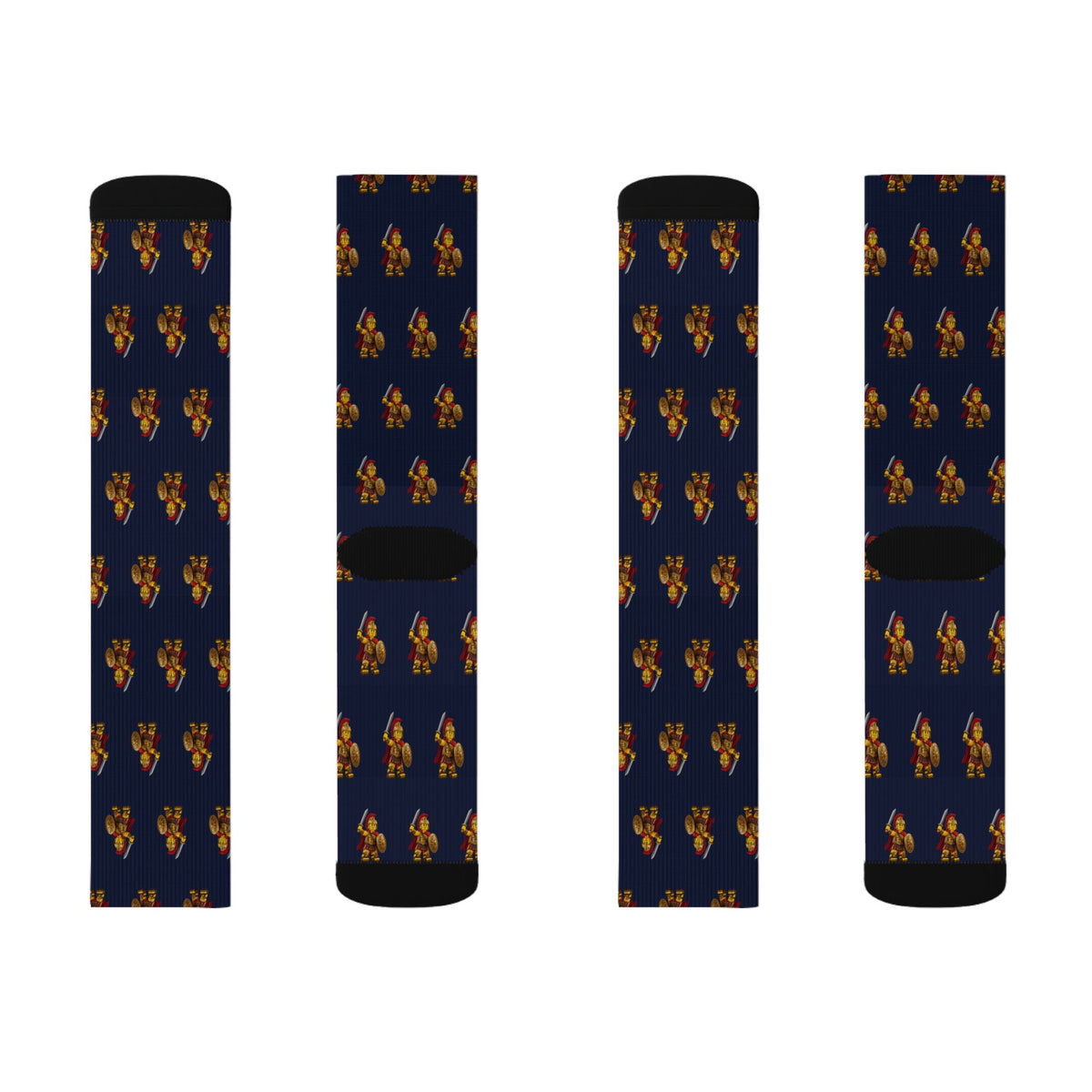 Captain Moroni Brick crew socks by Weak Things view 4