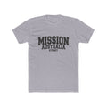 Australia Sydney Mission T-Shirt in Heather Grey, front view