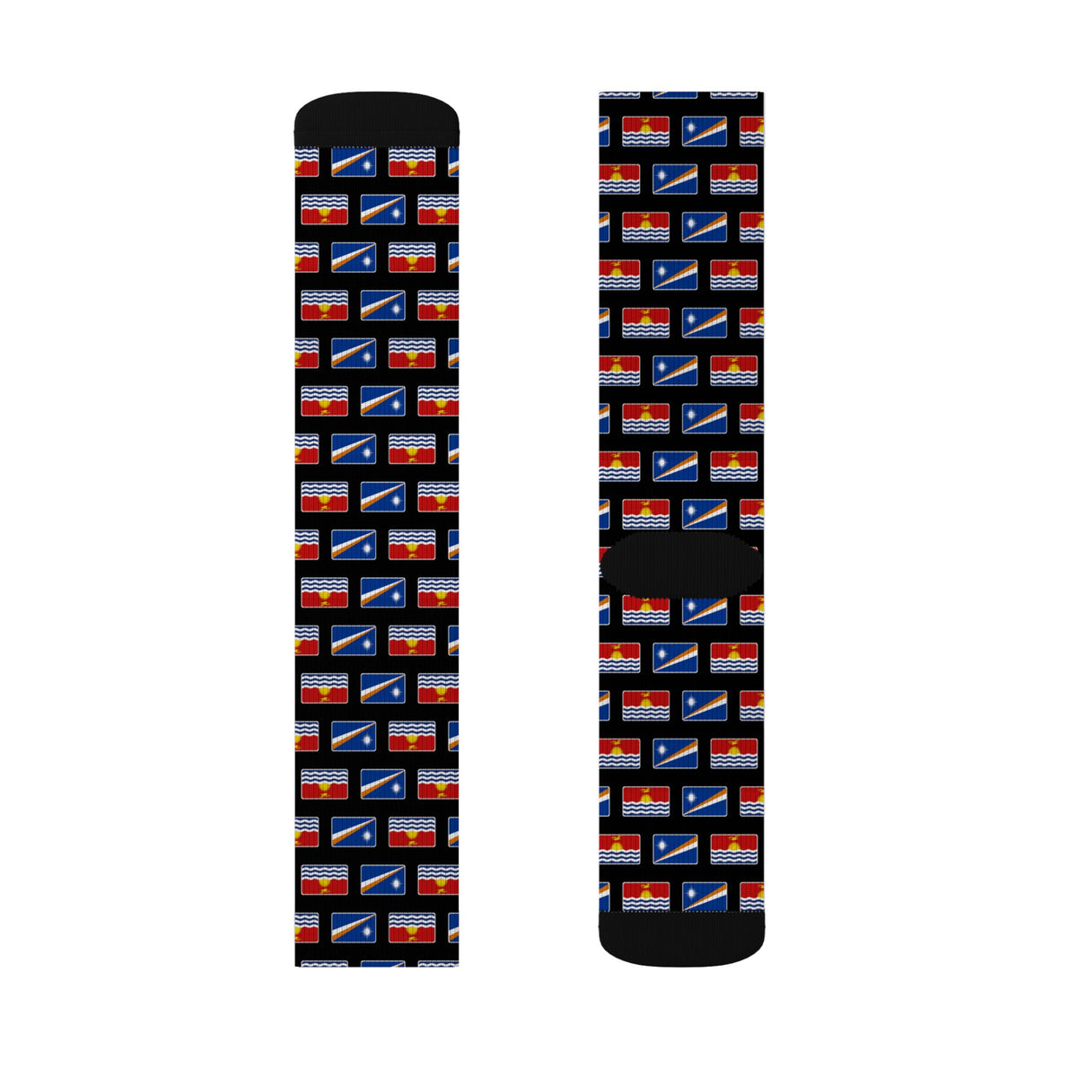 Marshall Islands/Kiribati Mission Flag Socks