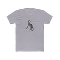 Philippines Quezon City Mission Heart Map shirt in Heather Grey: Philippines outline with a red heart, front view