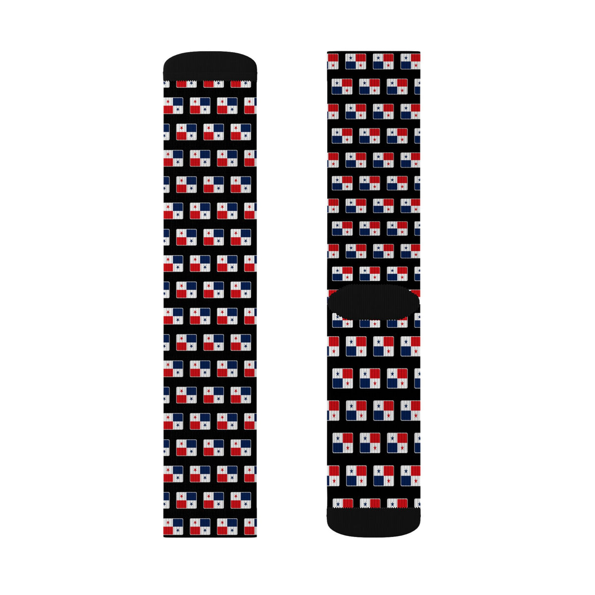 Panama Mission Flag Socks