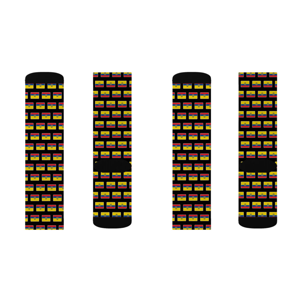Ecuador Mission Flag Socks