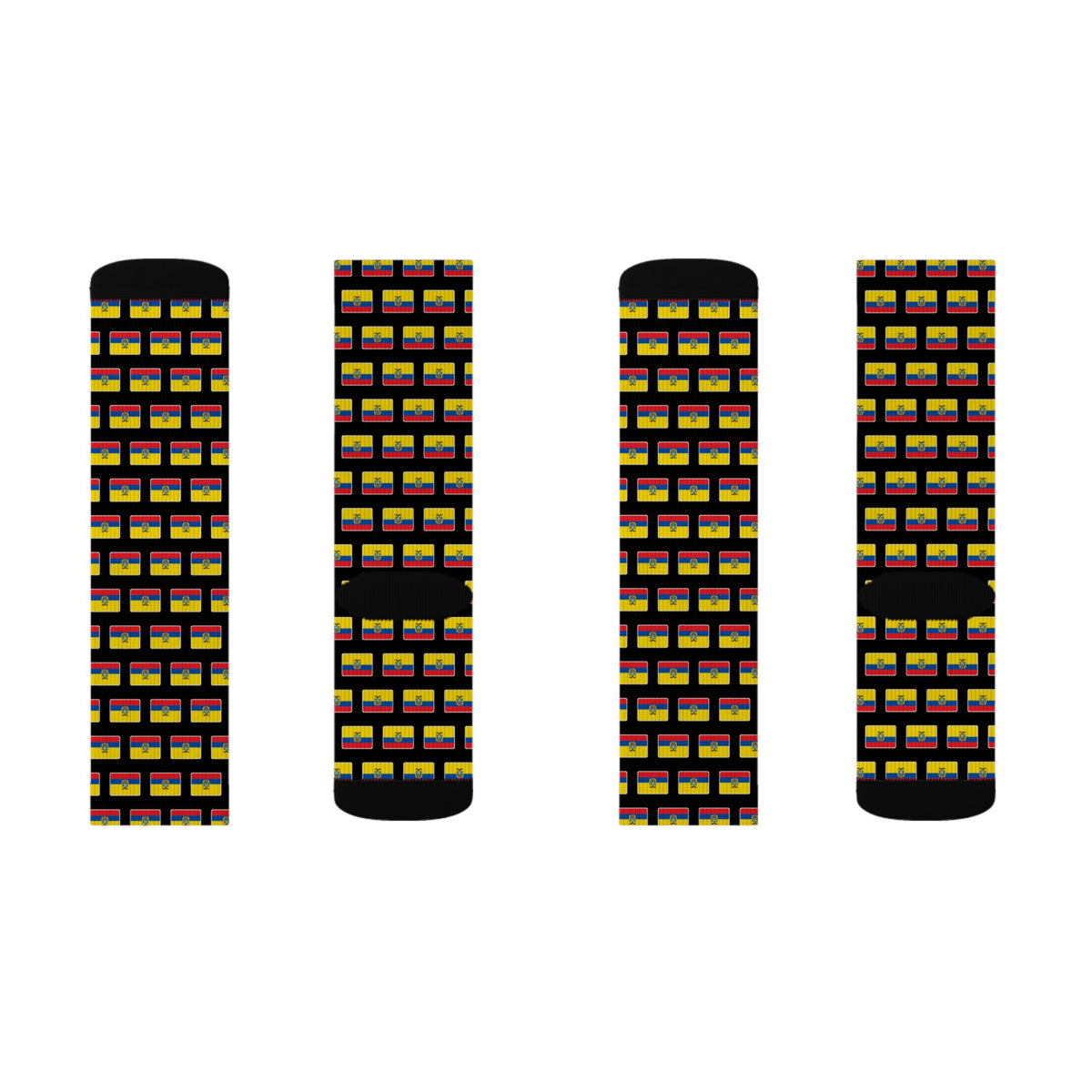 Ecuador Mission Flag Socks
