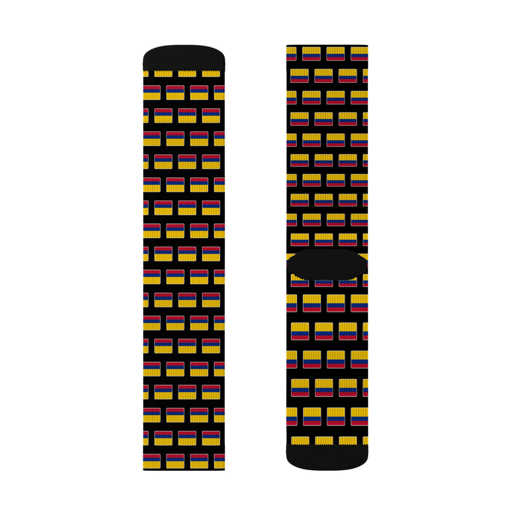 Colombia Mission Flag Socks