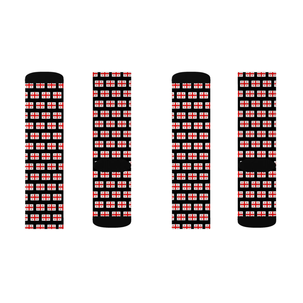 Georgia (Country) Mission Flag Socks