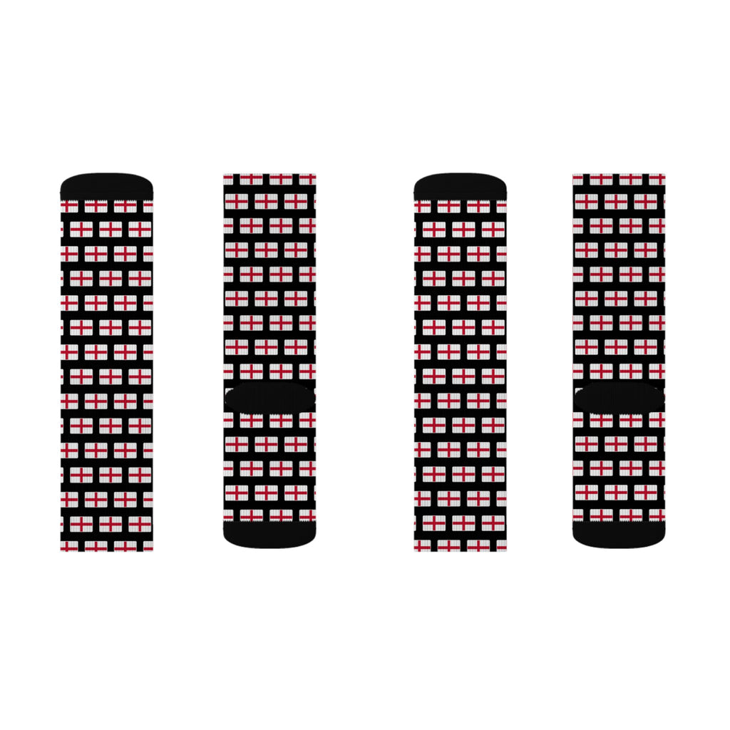 England Mission Flag Socks