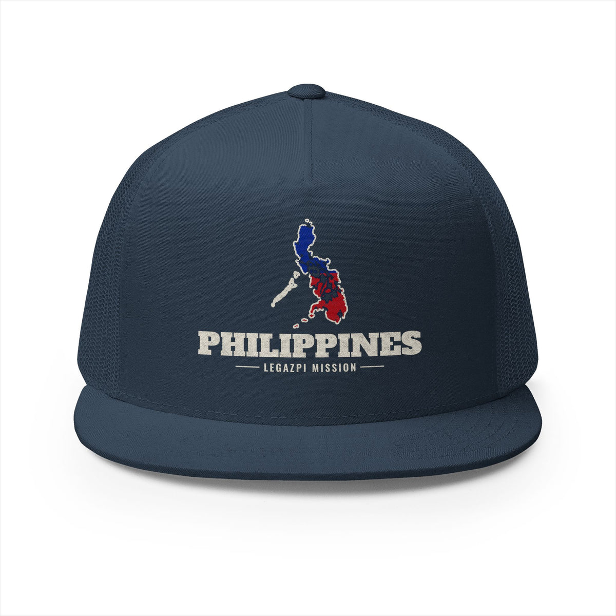 Philippines Legazpi Mission Flag Map Trucker Hat