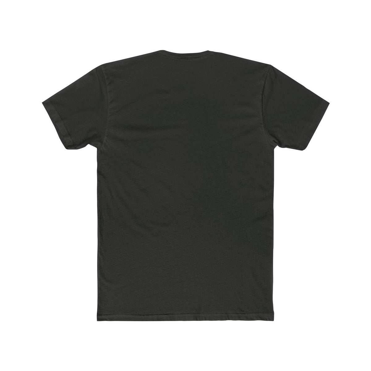 Brazil Cuiaba Mission Flag Map shirt in Indigo: flag of Brazil in the outline of Brazil with cream lettering, front view