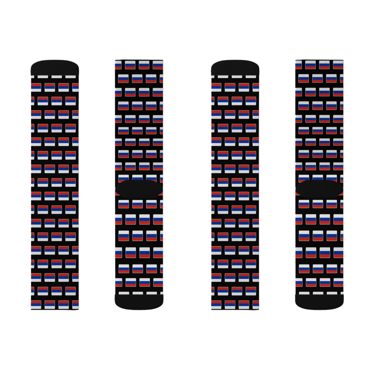 Russia Mission Flag Socks