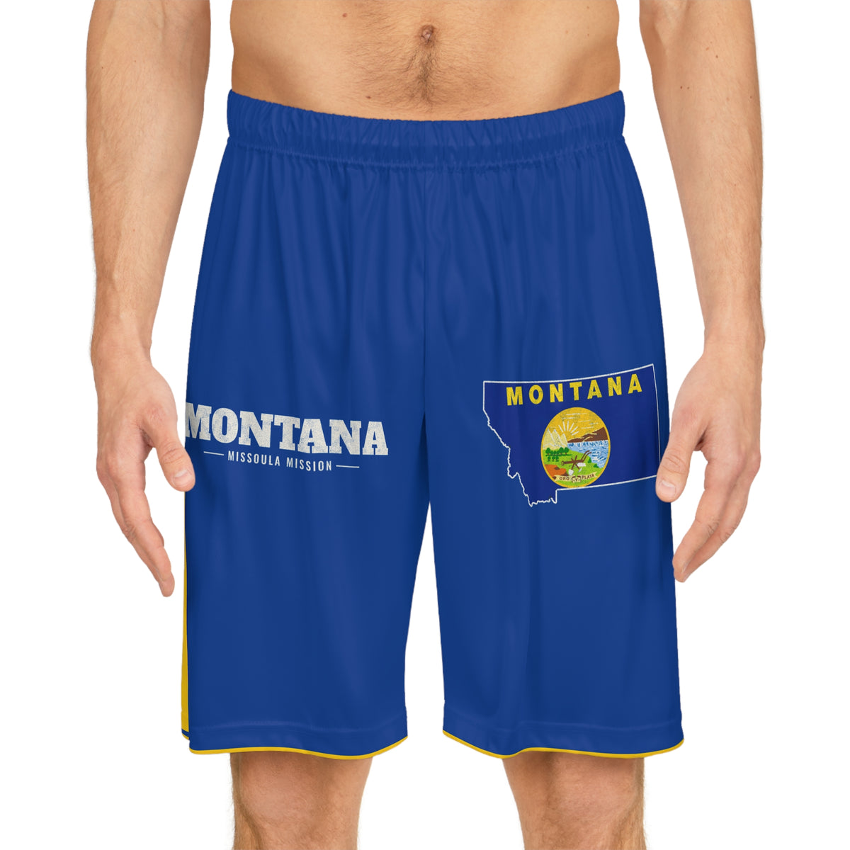 Montana Missoula Mission Basketball Shorts