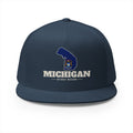 Michigan Detroit Mission Flag Map Trucker Hat