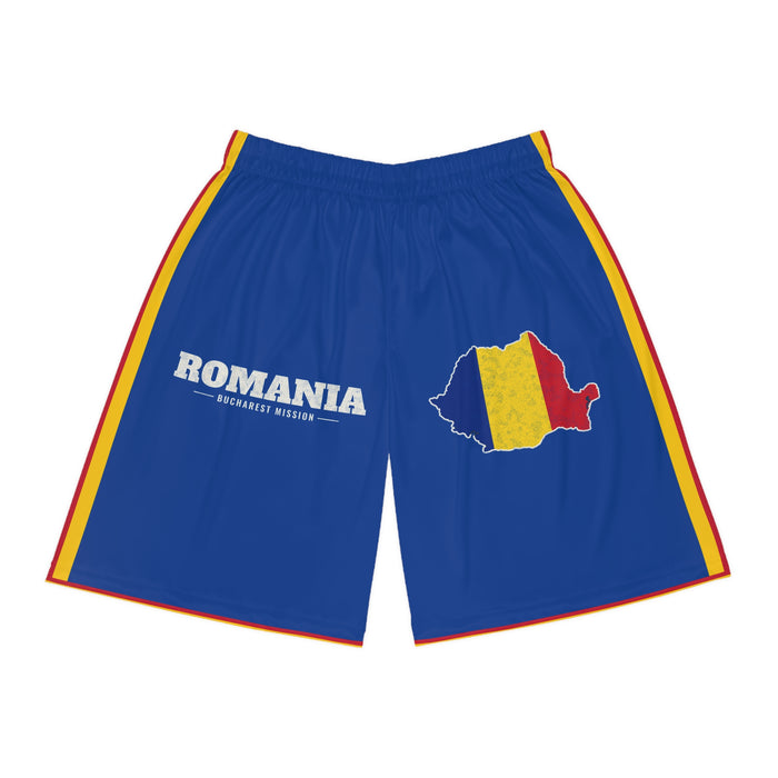 Romania Bucharest Mission Basketball Shorts