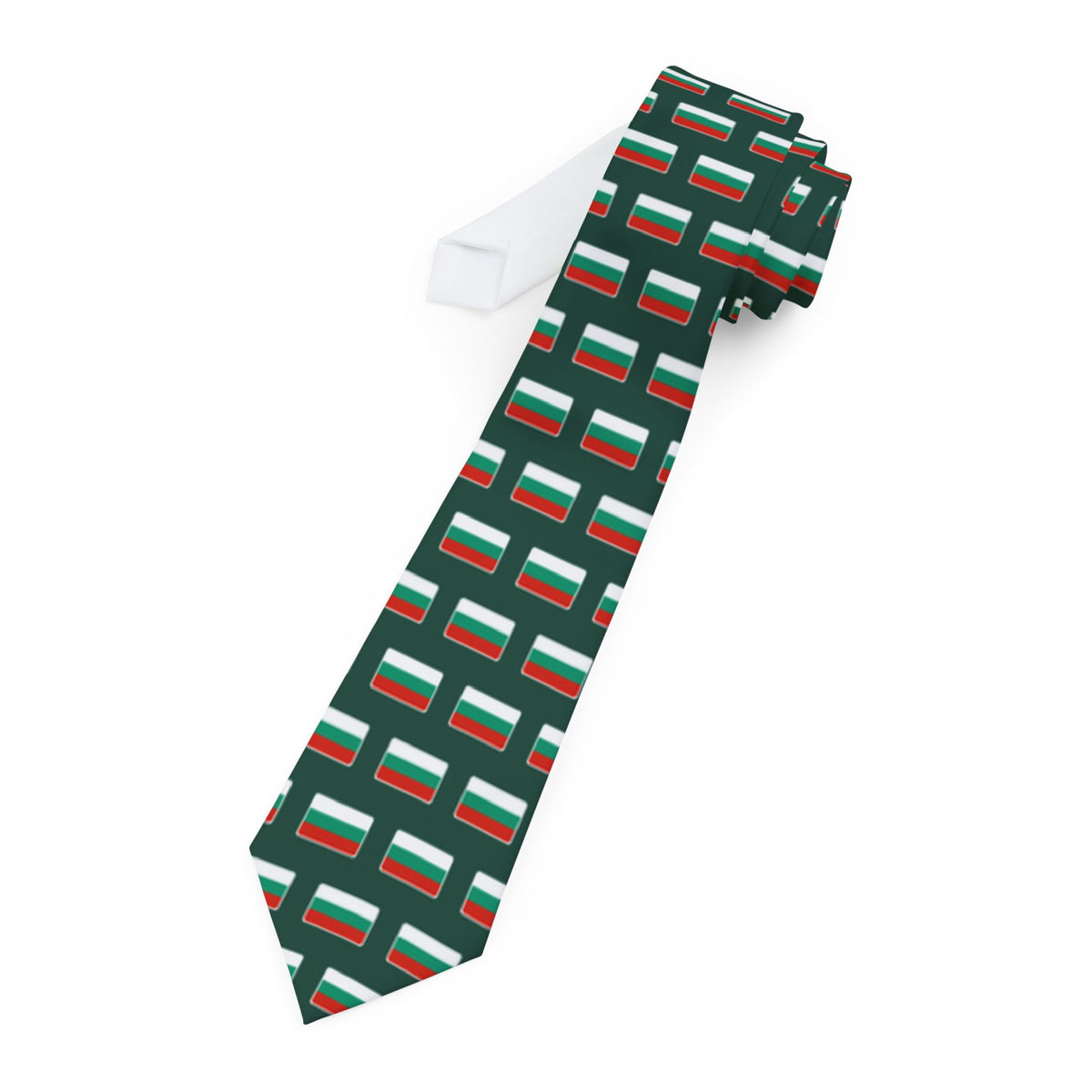 Bulgaria Mission Flag Tie