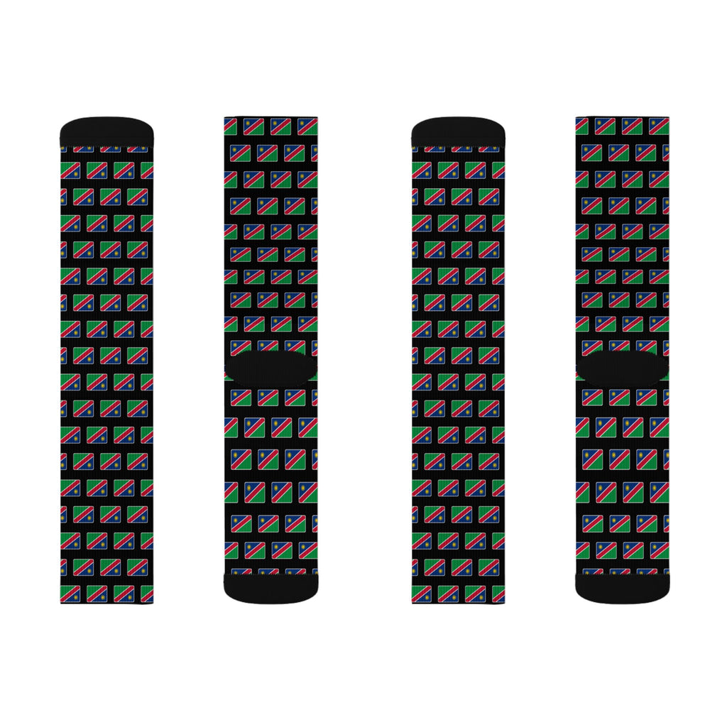 Namibia Mission Flag Socks