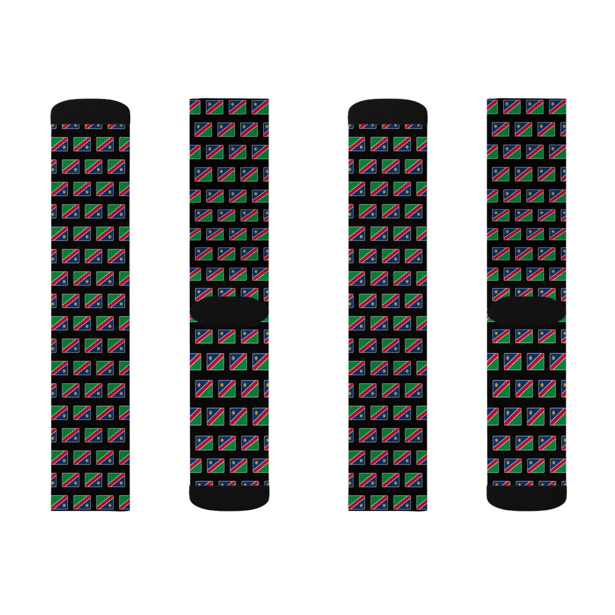 Namibia Mission Flag Socks