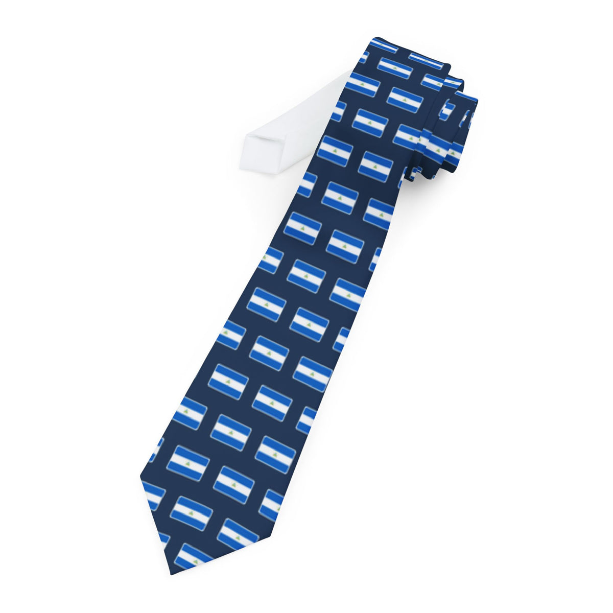 Nicaragua Mission Flag Tie