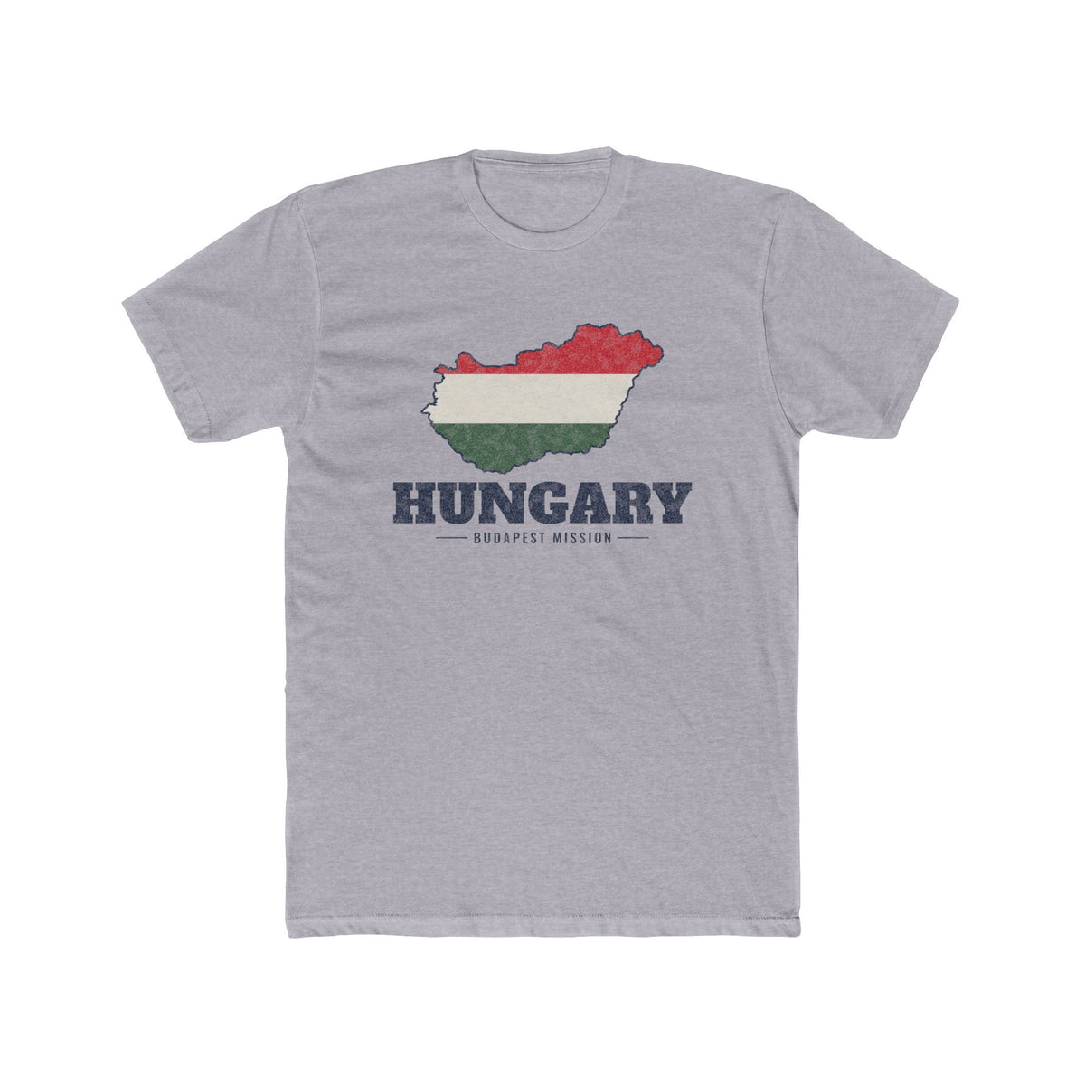 Hungary Budapest Mission Flag Map Shirt